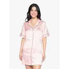 LADY GENNY - Camisola Satín Mujer Con Diseños