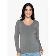 LADY GENNY - Camiseta Mujer Manga Larga Modal
