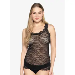 LADY GENNY - Camiseta Encaje Mujer