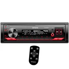 AIWA - RADIO PARA AUTO AW5444BT BLUETOOTH luz led roja