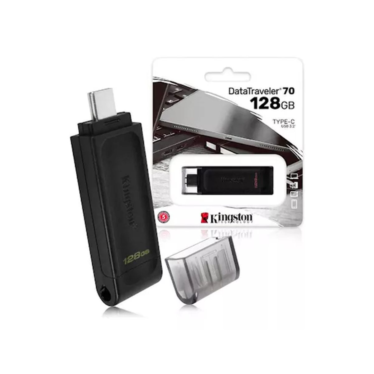 KINGSTON - Kingston Datatraveler 128GB unidad flash USB-C USB 32 Gen 1