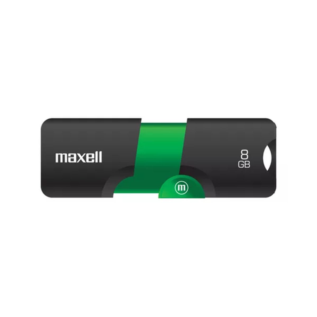 GENERICO - Pendrive Maxell Flix 8GB 20 verde diseño liso