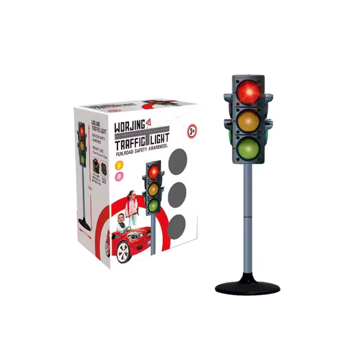 GENERICO - Juguete Juego De Simulación Semáforo Luz Para Niños