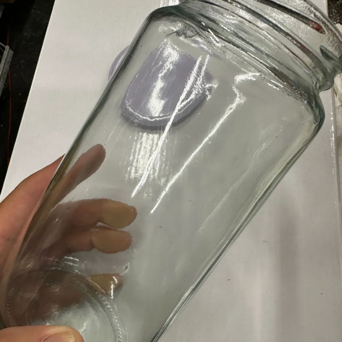 GENERICO - Frasco Conservero Vidrio Con Tapa Rosca 1 Litr