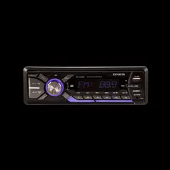 AIWA - RADIO PARA AUTO AW3269 LUZ LED MORADA