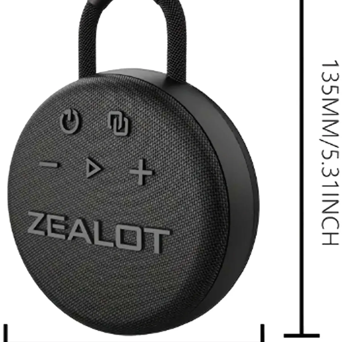 DECORACION CREATIVA - Zealot S77 Parlante Portatil compacto refuerzo de graves 8h 10w