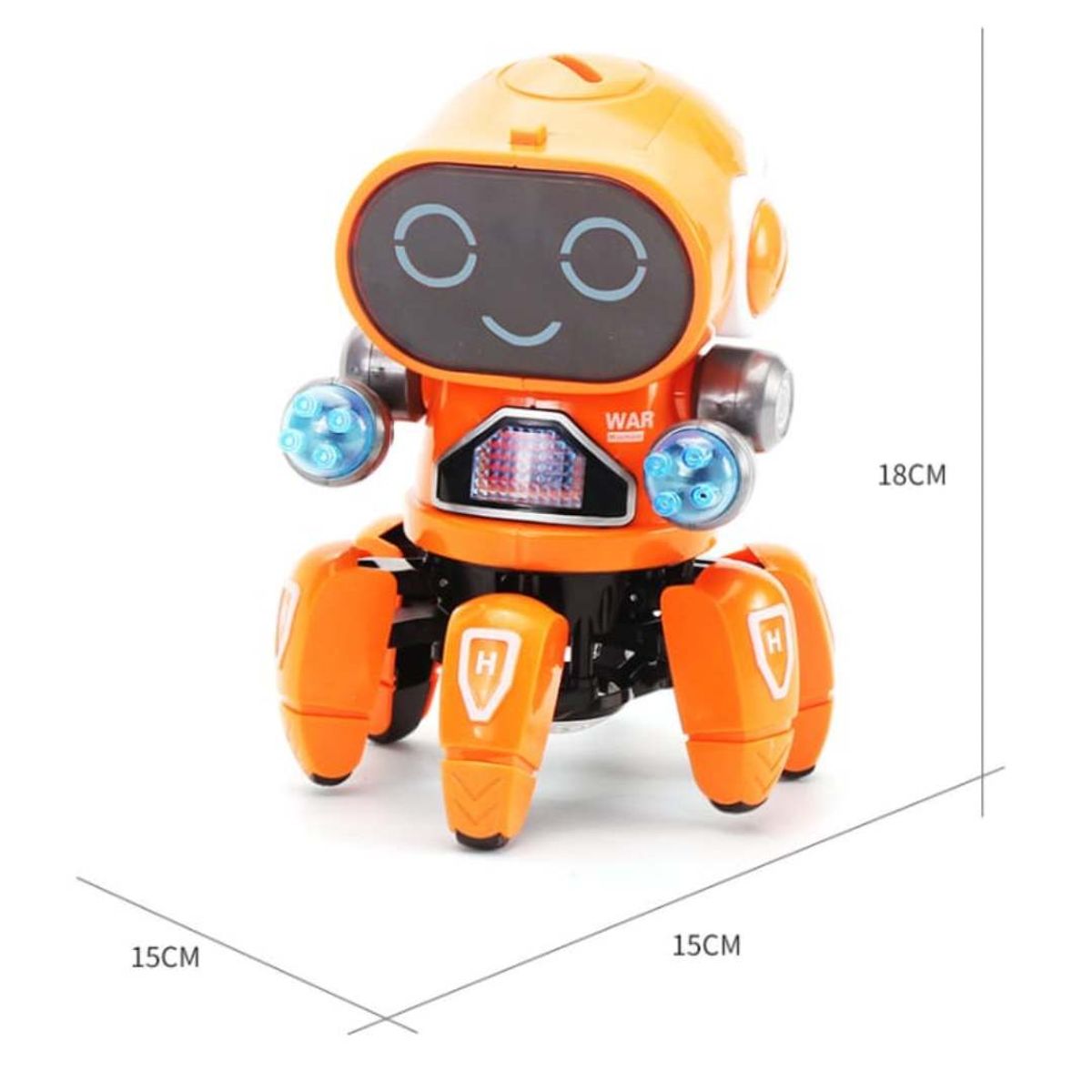 GENERICO - Robot Mascota Musical Bailarín con Luces LED