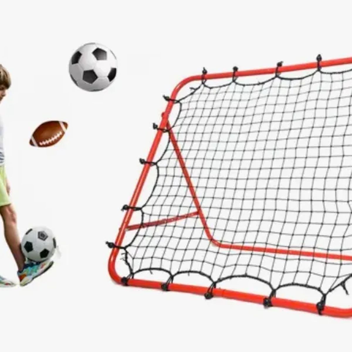 ATLAS - Red Rebotador De Entrenamiento De Fútbol