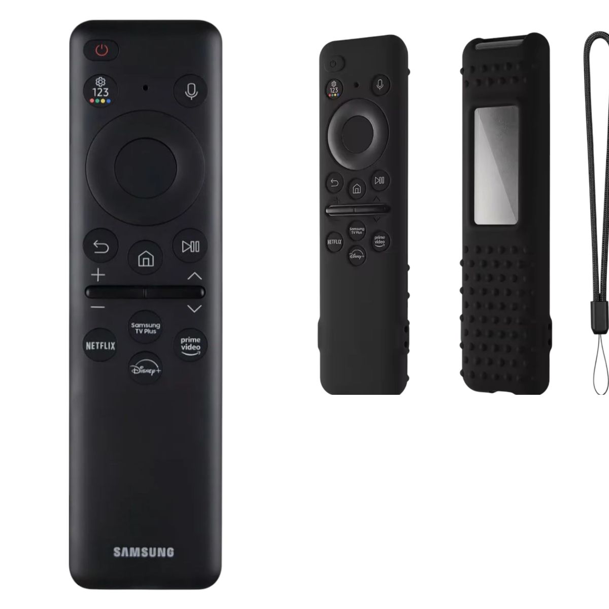 SAMSUNG - Control Samsung Carga Solar Original + Funda Negra