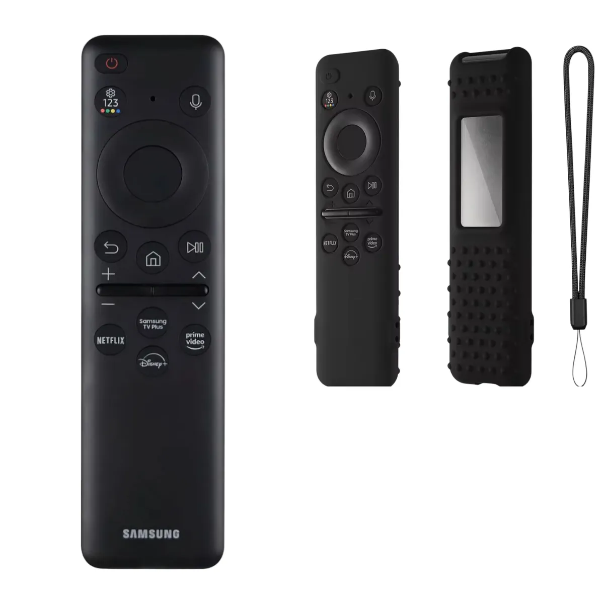 SAMSUNG - Control Samsung Carga Solar Original + Funda Negra