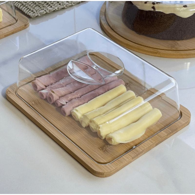 MI DECO HOME CADA DETALLE IMPORTA - PORTA EMBUTIDOS DE BANBU CON TAPA