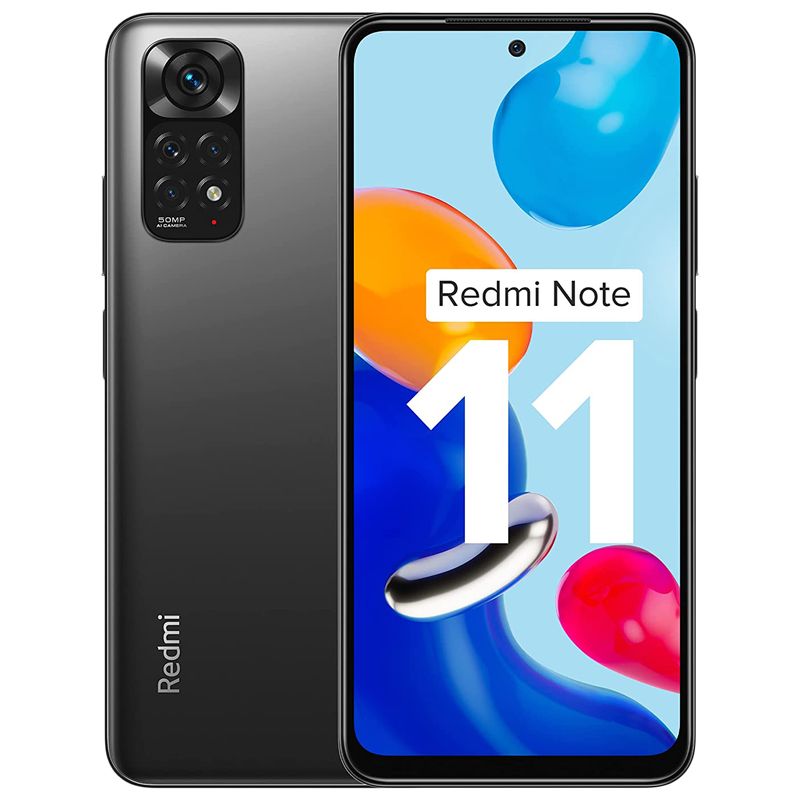 XIAOMI - Xiaomi Redmi Note 11 128gb 6gb Ram - Gris grafito - OPEN BOX