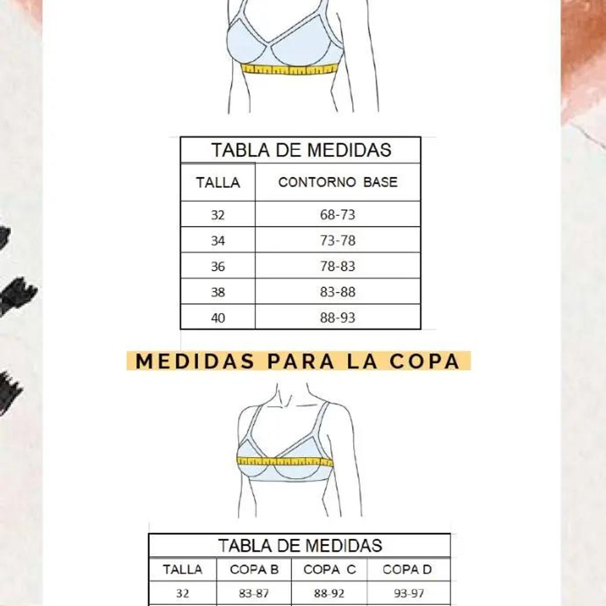 CAROL - Sostén Push Up Encaje Tull Negro Carmine - Negro