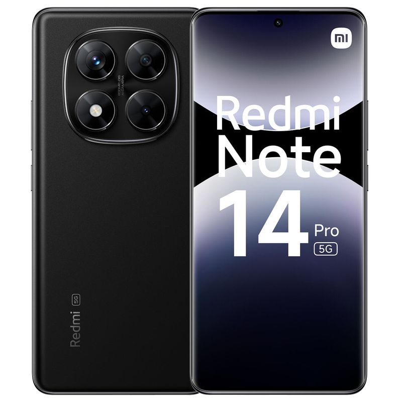 XIAOMI - Xiaomi Redmi Note 14 Pro 512gb 12gb Ram 5G Negro - OPEN BOX