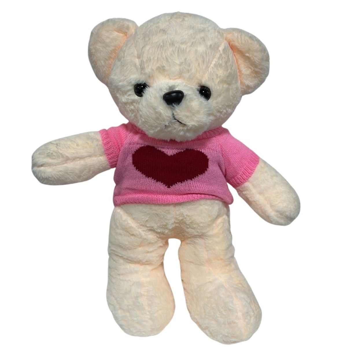 GENERICO - Peluche Oso Con Polerón Rosado 55cm