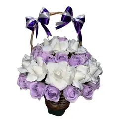 GENERICO - Cestica de Rosas Eternas