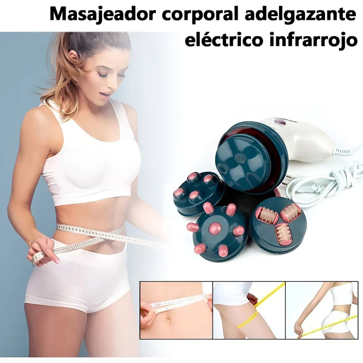 MOVI - MASAJEADOR INFRAROJO ANTI CELULITIS  4 en 1