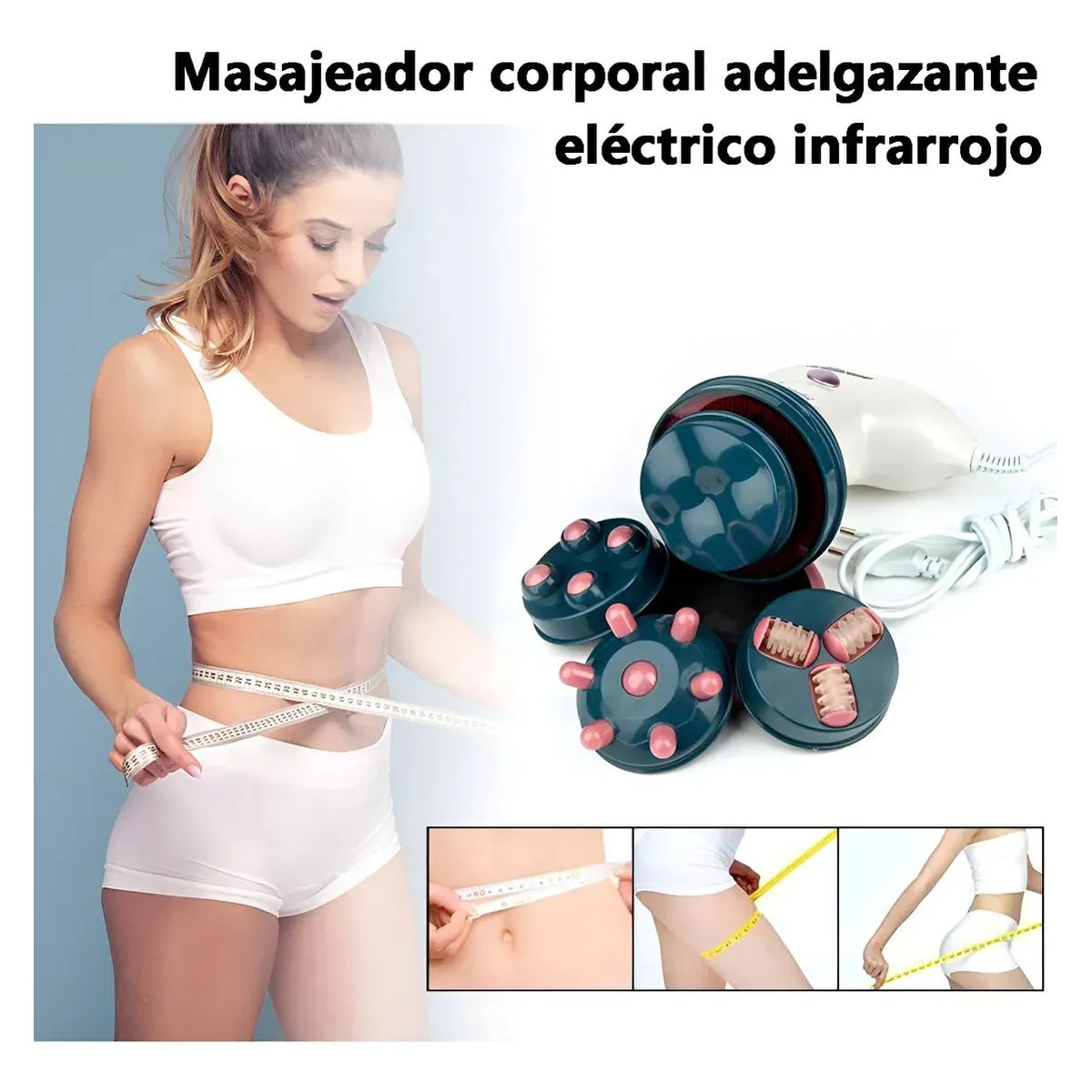 MOVI - MASAJEADOR INFRAROJO ANTI CELULITIS  4 en 1