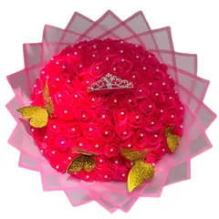 GENERICO - Bouquet de 120 Rosas Rojas Eternas