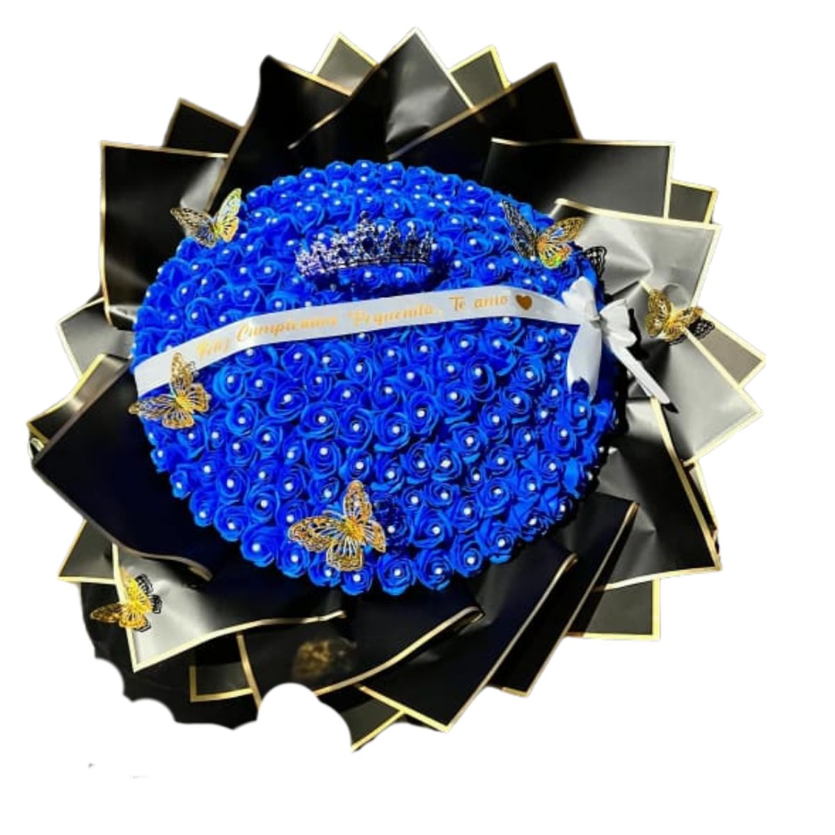 GENERICO - Bouquet de 200 Rosas Azules Eternas