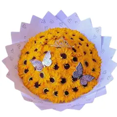 GENERICO - Bouquet de 80 Girasoles Eternos