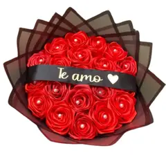 GENERICO - Bouquet Te Amo de 20 Rosas Eternas