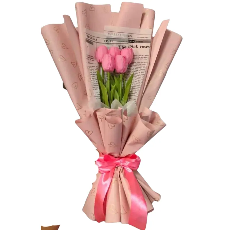 GENERICO - Bouquet de 5 Tulipanes Eternos