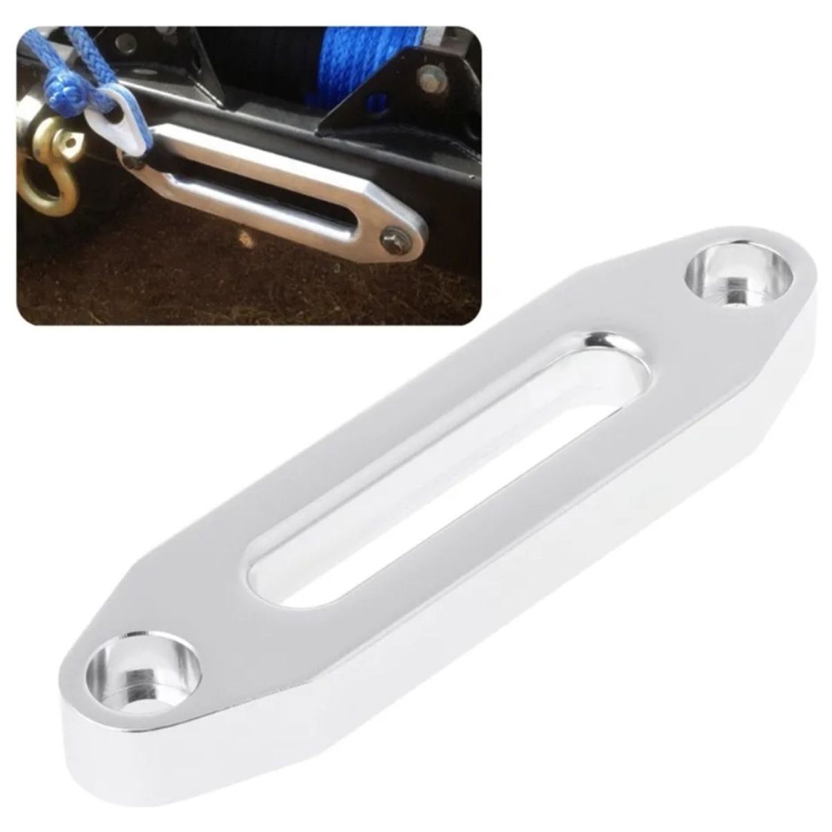 OEM - Guía Fija De Aluminio Para Cabrestante Winch Autos Offroad