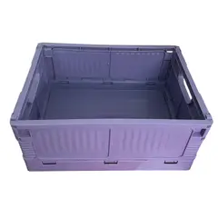 GENERICO - Canasto Plegable Cesta De Compras Organización Desarmable