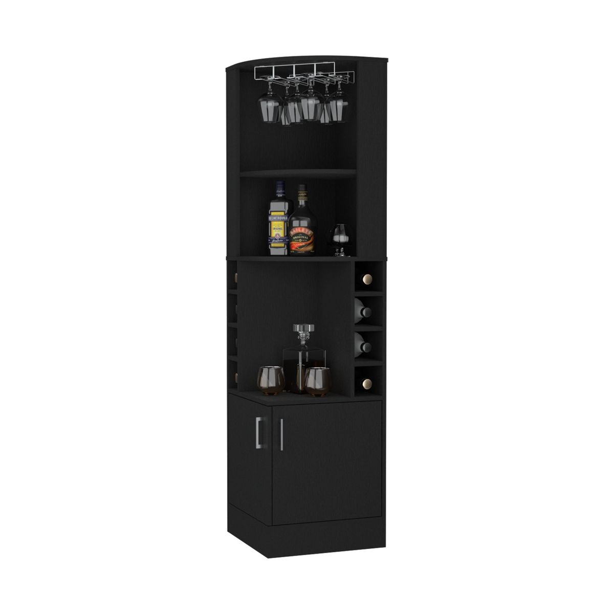 TUHOME - Bar Esquinero Kava Beijing Coñac 1806X469X469 Cm