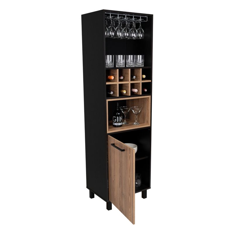 TUHOME - Bar Alto Kaia Wengue Y Miel 180X53X40 Cm