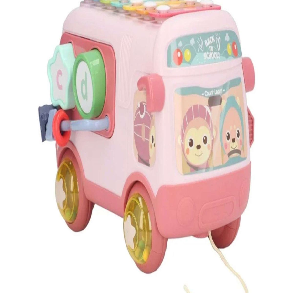 GENERICO - Bus Didáctico Musical 5 en 1  Juguete Educativo para Bebés