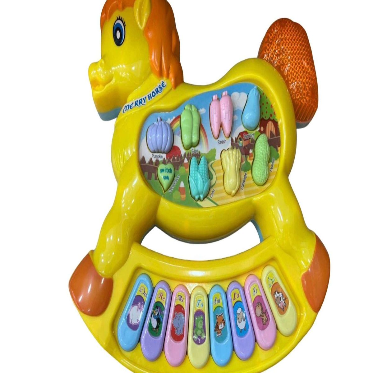 GENERICO - Juguete Piano Caballito musical