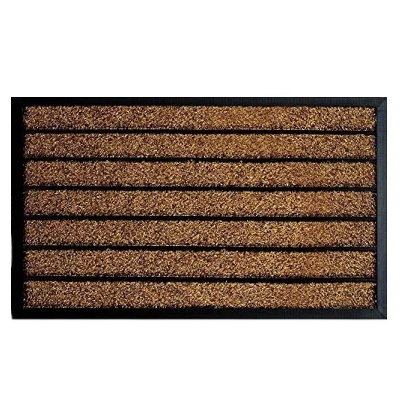OEM - Alfombra De Entrada Rustica Hogar Limpiapiés Linea 75x45cm