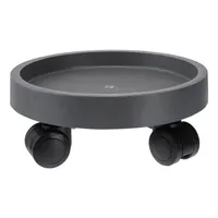 Macetero Porta Maceta Bandeja Para Maceta Con Ruedas 32cm