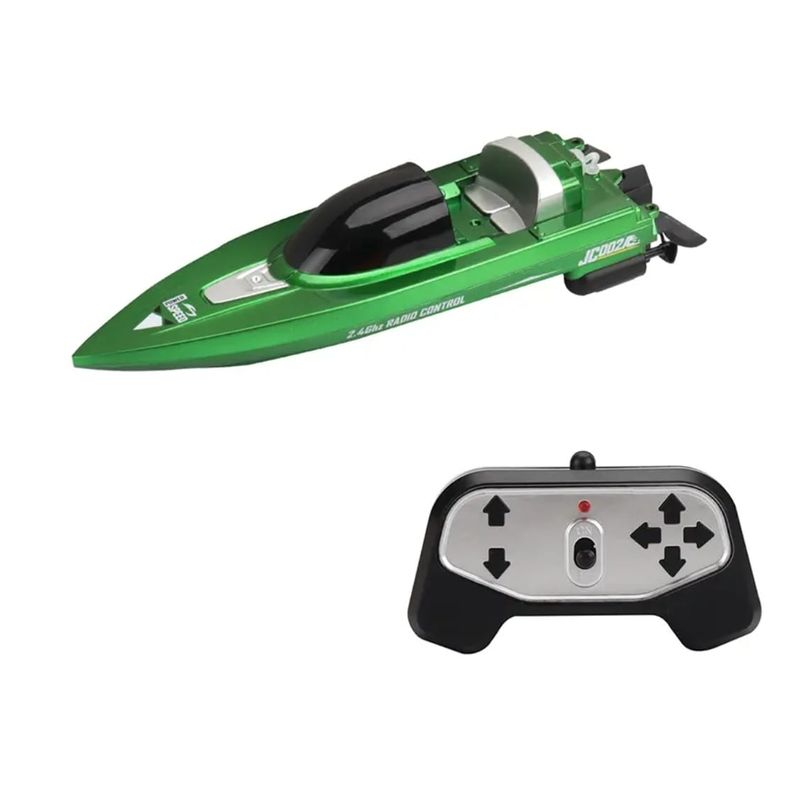 GENERICO - Lancha Control Remoto Mini Bote 2,4 Bateria recargable Verde