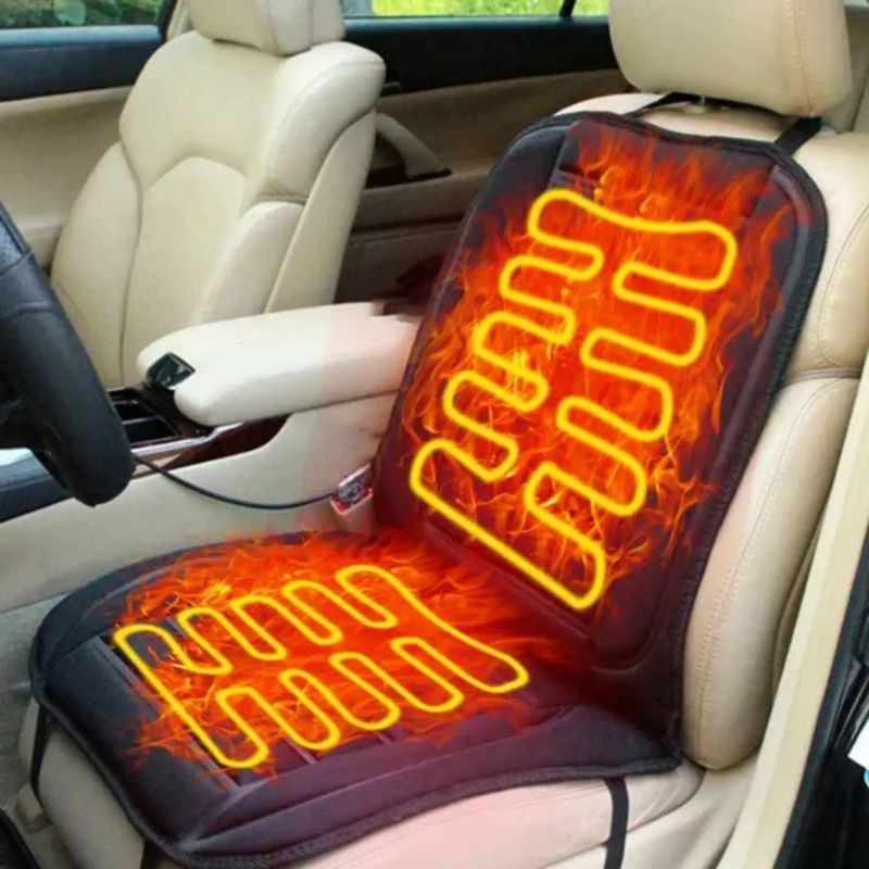 MOVI - Funda Calienta Asiento Para Auto Calefactor 12v Universal
