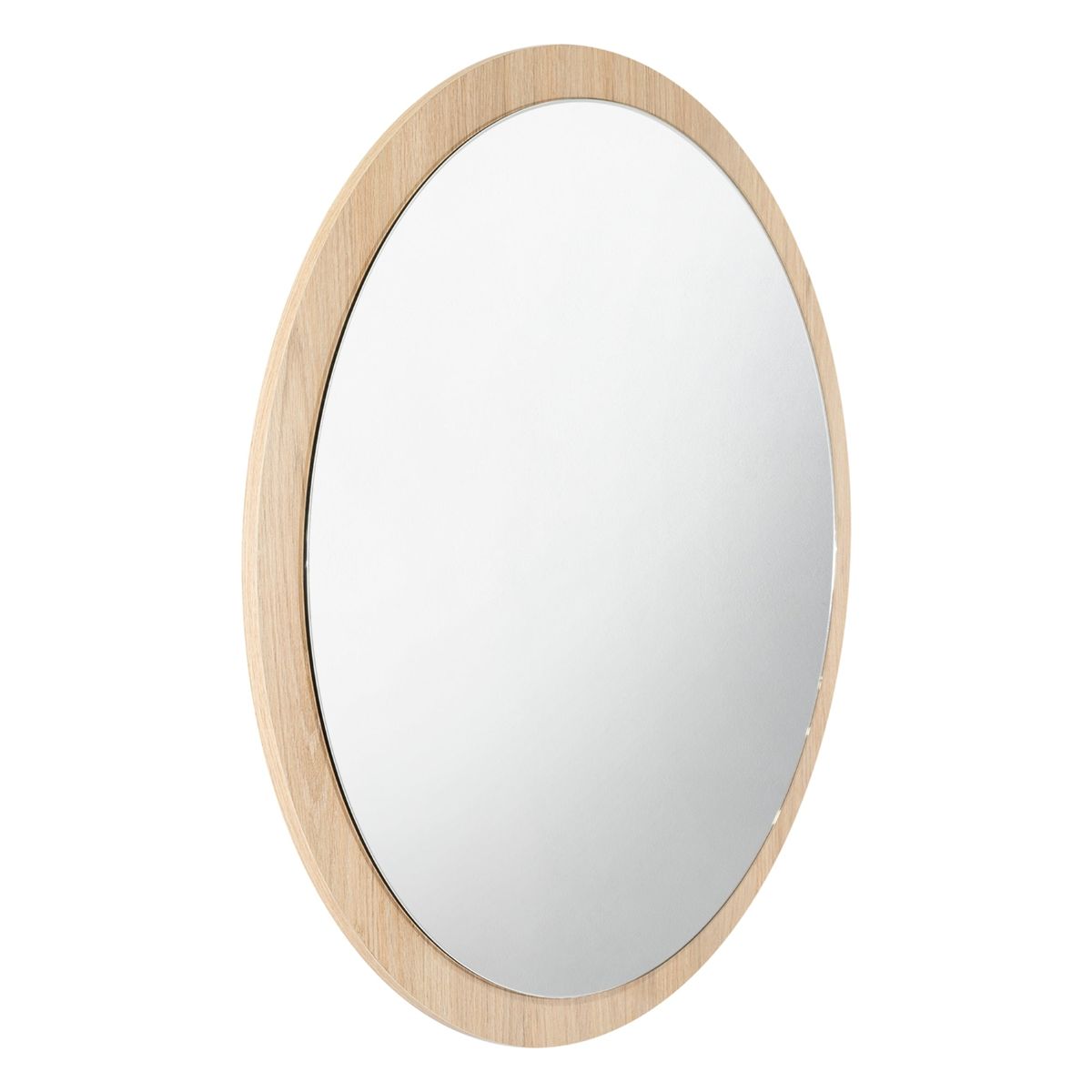 Espejo Circular Ary 80x80 Cm Con Marco De Madera, marca TUHOME - Foto 2