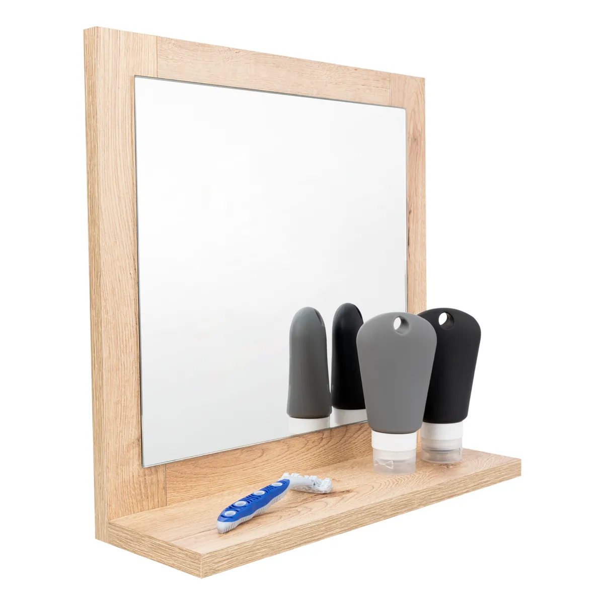 TUHOME - Espejo Cuadrado 35x35x10 cm