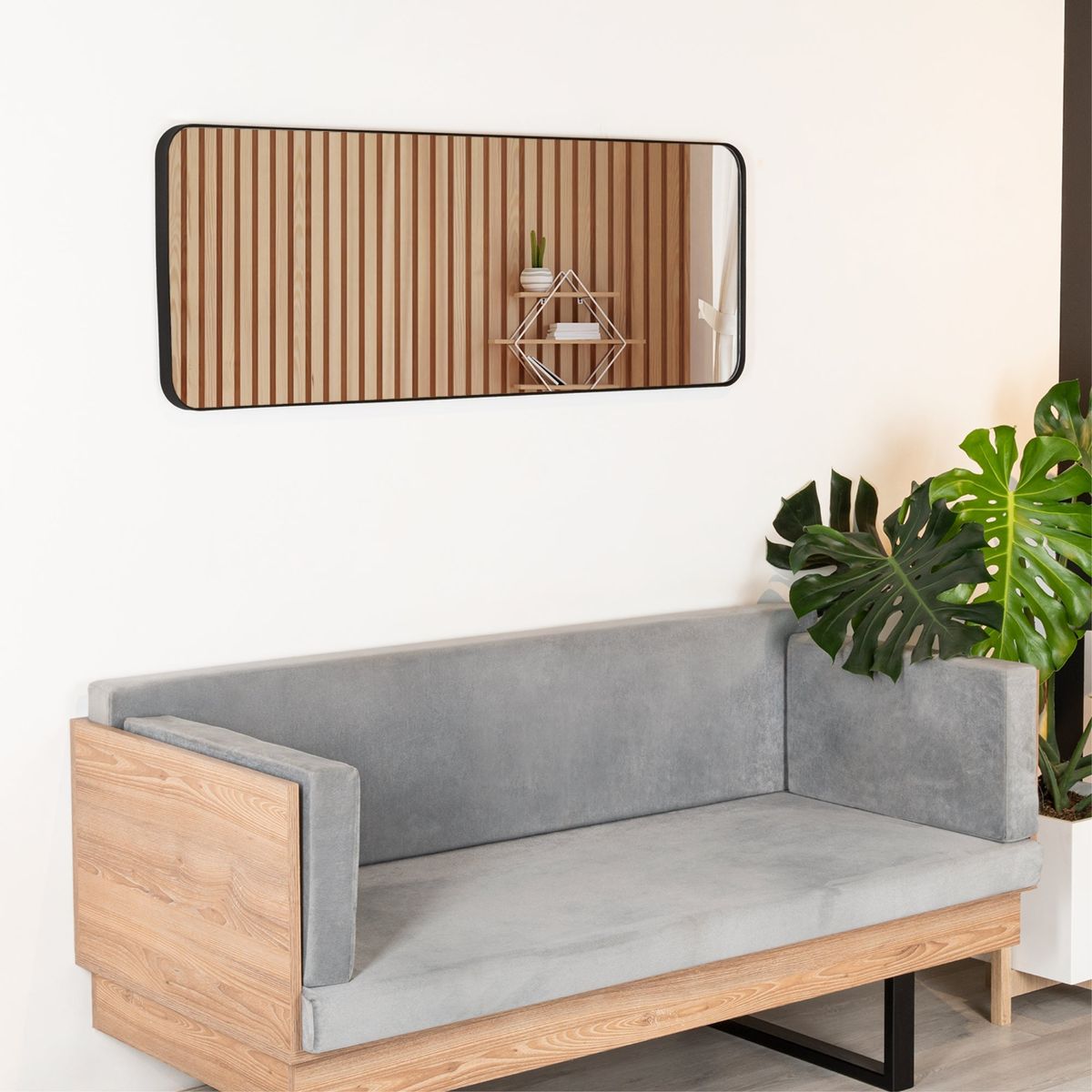 TUHOME - Espejo Rectangular 45x120x3.8 cm