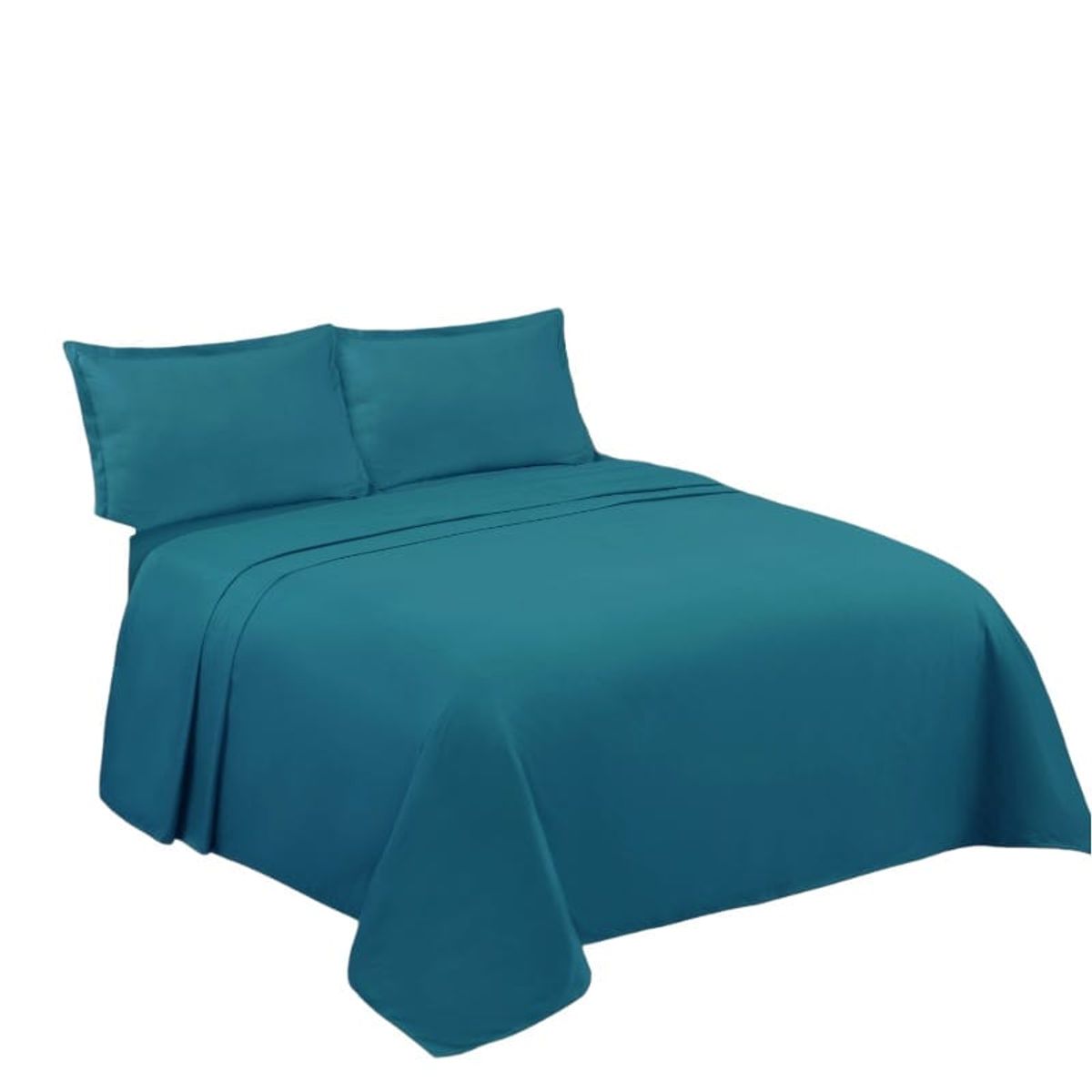 GENERICO - Juego de Sabanas 1.5 Plazas. 3 Piezas. Color Verde TFS007