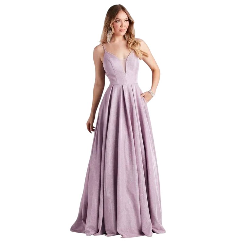 LUNA - Vestido De Fiesta Anahi Con Brillos