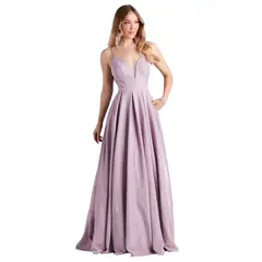 LUNA - Vestido De Fiesta Anahi Con Brillos