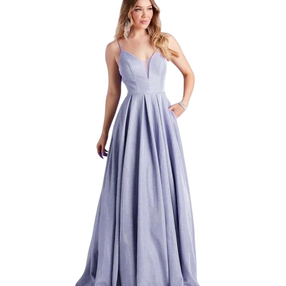 LUNA - Vestido De Fiesta Anahi Con Brillos