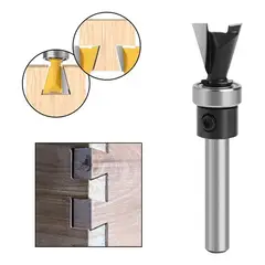 GENERICO - Fresa Madera Copiadora De Milano Vástago ¼ X ½ C.t.