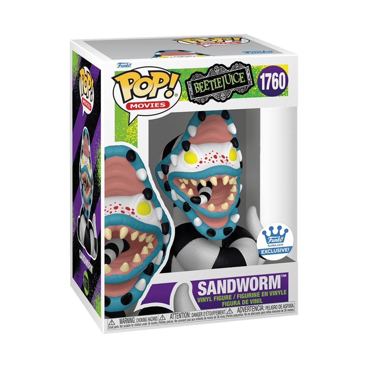 FUNKO - Funko Pop Beetlejuice  Gusano De Arena 1760