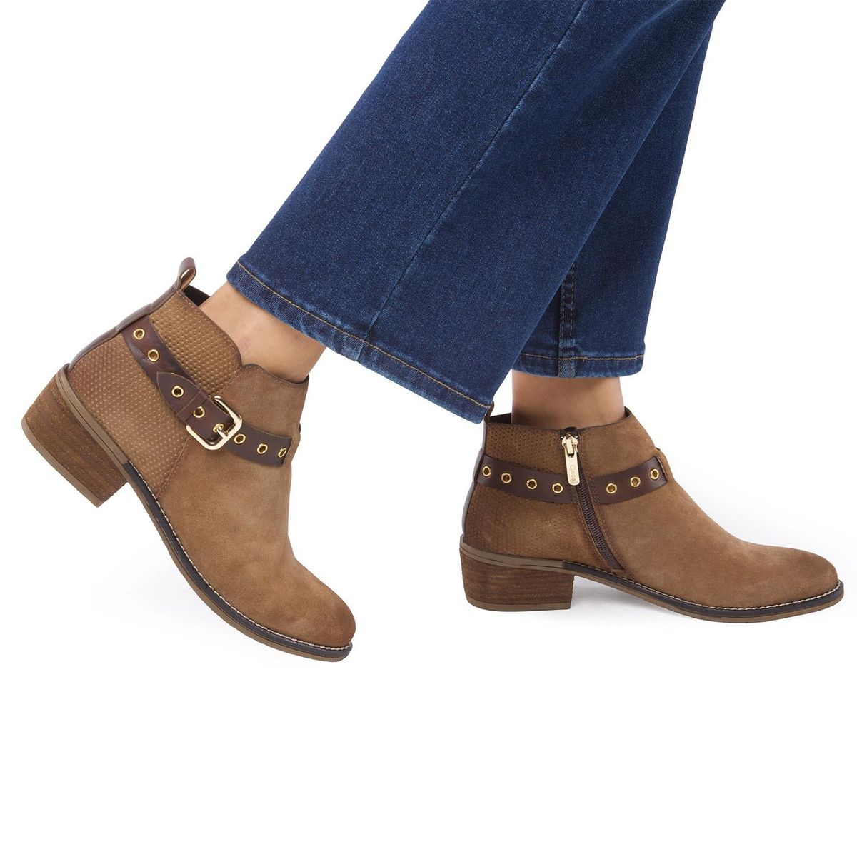 GACEL - Bootie - Gina - Gacel - Tostado