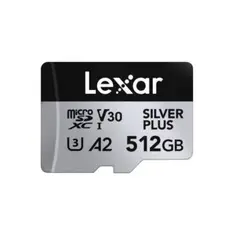 LEXAR - Memoria Silver Plus MicroSd 512gb V30 A2 4k Uhd