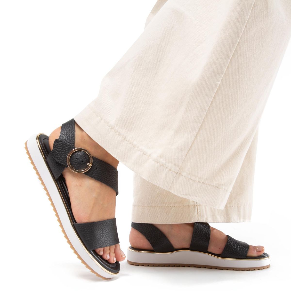 GACEL - Sandalia - Mira - Gacel - Negro