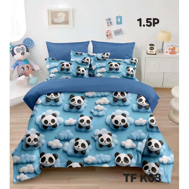 GENERICO - Quilt de Verano 1.5 Plazas Efecto 5D TFK03